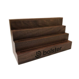 3 Tier Walnut Coin Stand