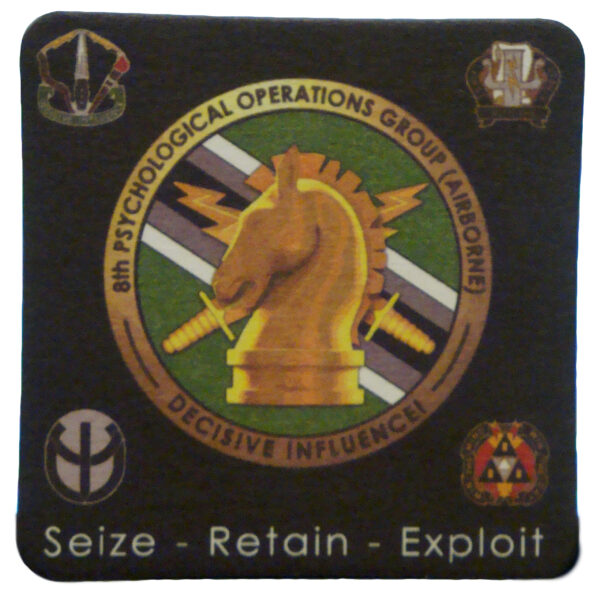 3.5" Square 80pt Pulpboard Coaster with Full Color Imprint  (MUST BE ORDERED IN CASE PACK)