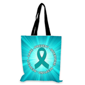 Full Color Extra Tall Tote bag w/ 22" Handles