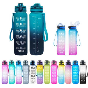 32 oz. Water Bottle with Time Marker
