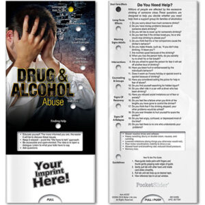 Pocket Slider- Drug and Alcohol Abuse