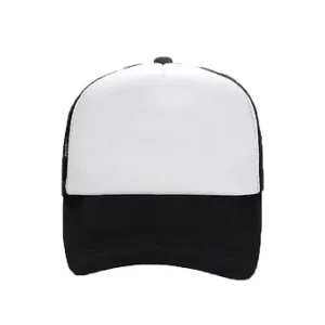 Mesh Adjustable Flat Trucker Cap