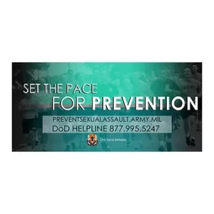 Sharp Set the Pace Banner 4' x 10' Vinyl Banner