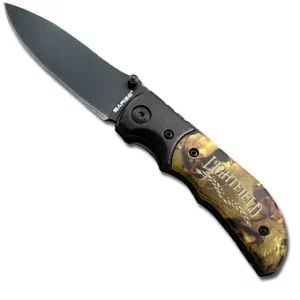 Forest Camo Pocket Knife