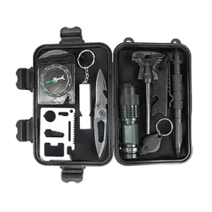 Multi Outdoor Camping Survival Kit 9pcs/set