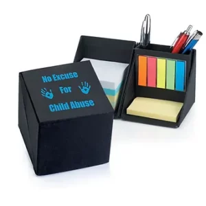 Recycled Note Cube Caddy