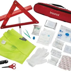 34 Pc Auto Safety First Aid Kit