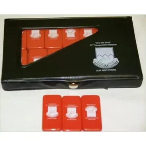 Custom Domino Set in Vinyl Case
