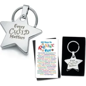 Sample Request Quick Quote Every Child Matters Star Key Tag & 2-Sided Pra