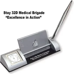 Platinum Desk Set Trio
