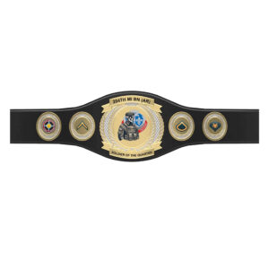 Express Vibraprint Champion Award Belt- Round