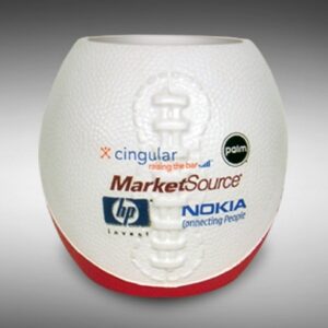 4" Football Can cooler  Pen/Pencil Cup