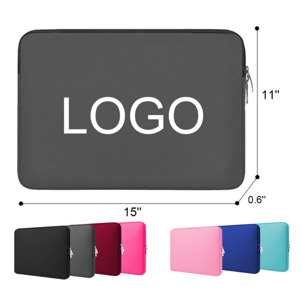 15.6 Inch Neoprene Laptop Sleeve Case - Image 2