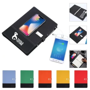 Multi-Functional Wireless Power Bank Notebook
