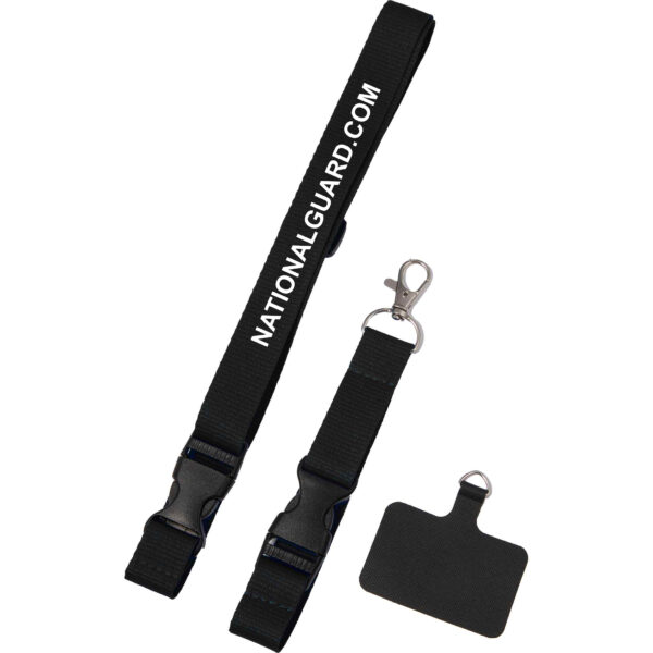 Adjustable Recycled Phone Lanyard
