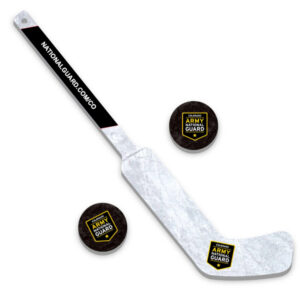 Mini Hockey Stick & 2 Pucks