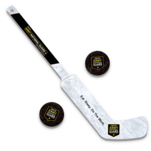 Mini Goalie Stick and 2 Pucks